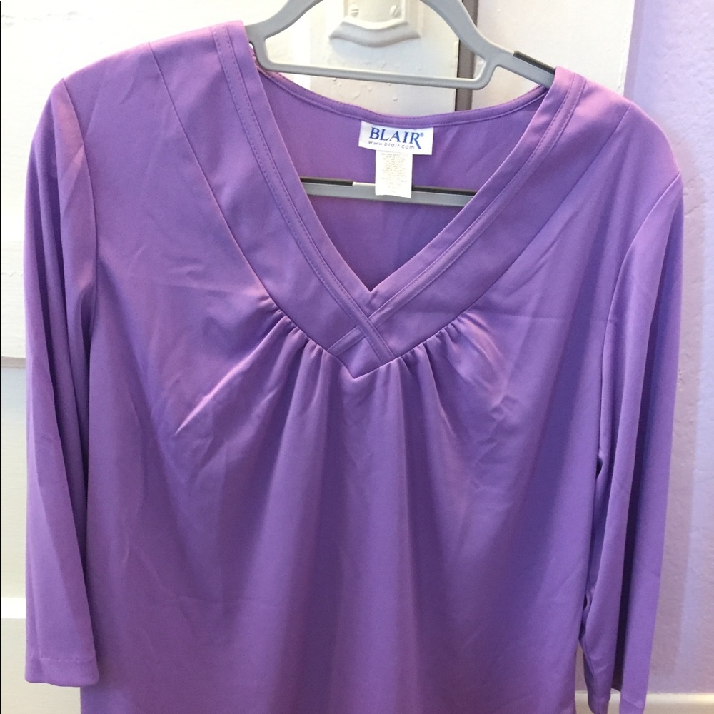 Blair knit 3/4 sleeve top.